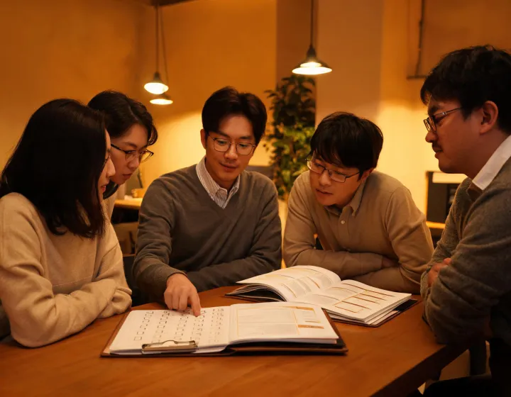 Revenue team reviewing a respectful outreach playbook